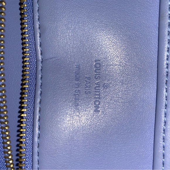 Louis Vuitton Houston Vernish - blue color - Picture 5 of 14
